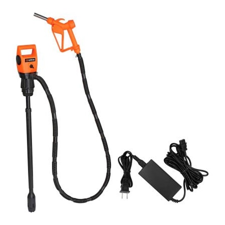 Matrix Management Groz 44504 Electric Drum Pump With Ul Listed Ac Power Adapter, 5 GPM EDR/55T/AC/US